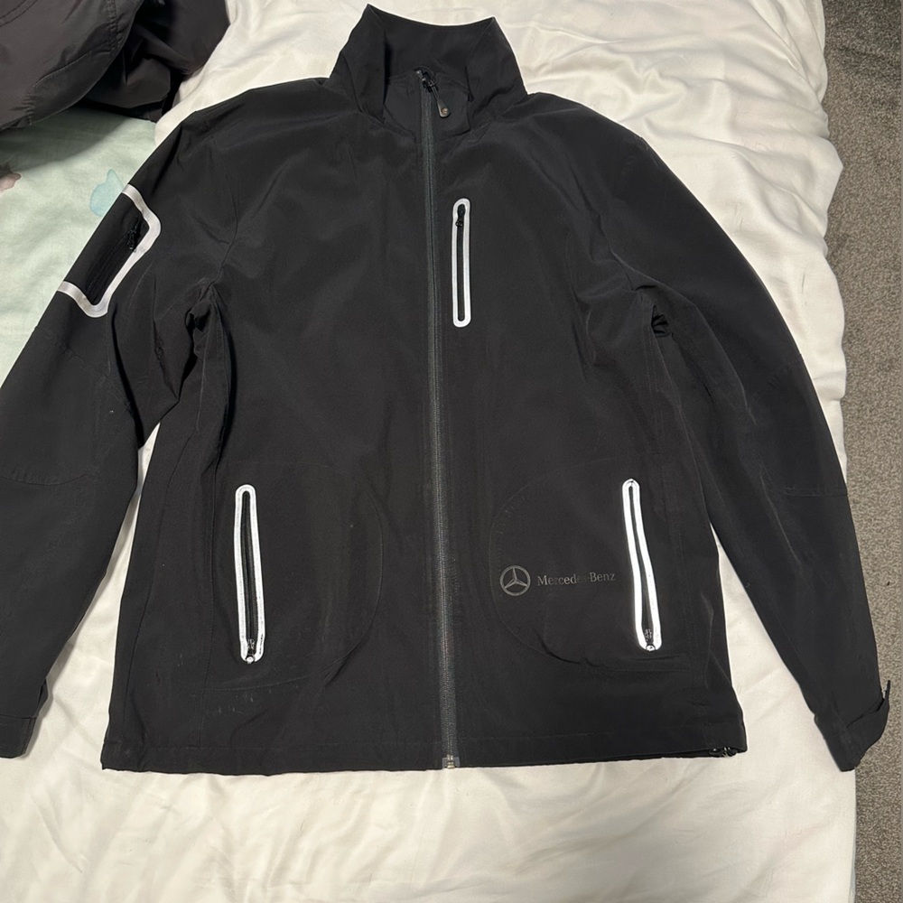 Authentic Mercedes-Benz Men’s Black Softshell Jacket